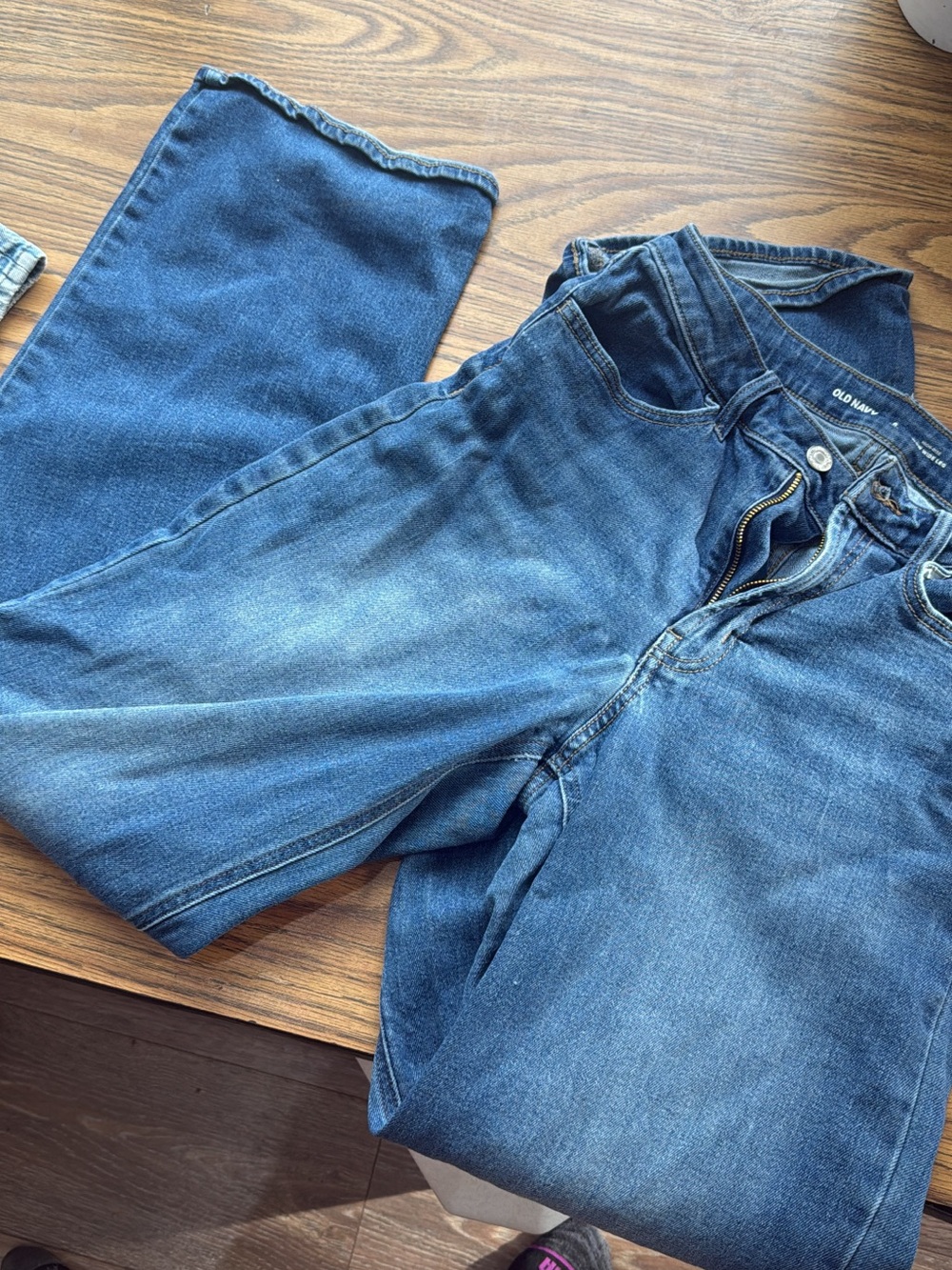 Old Navy woMen’s Denim wide leg - Medium Blue